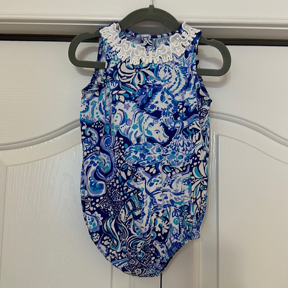 Lilly Pulitzer Baby Girl Bubble 12-18 Months